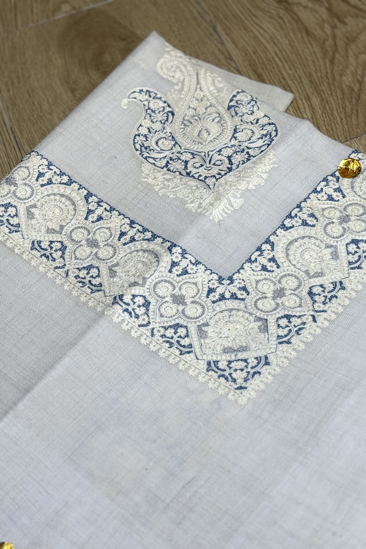 Pashmina Hook embroidered Shawl