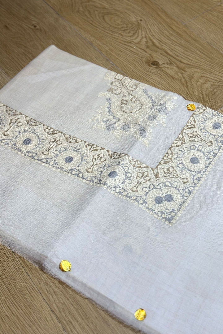 HOOK EMBROIDERED PASHMINA SHAWL