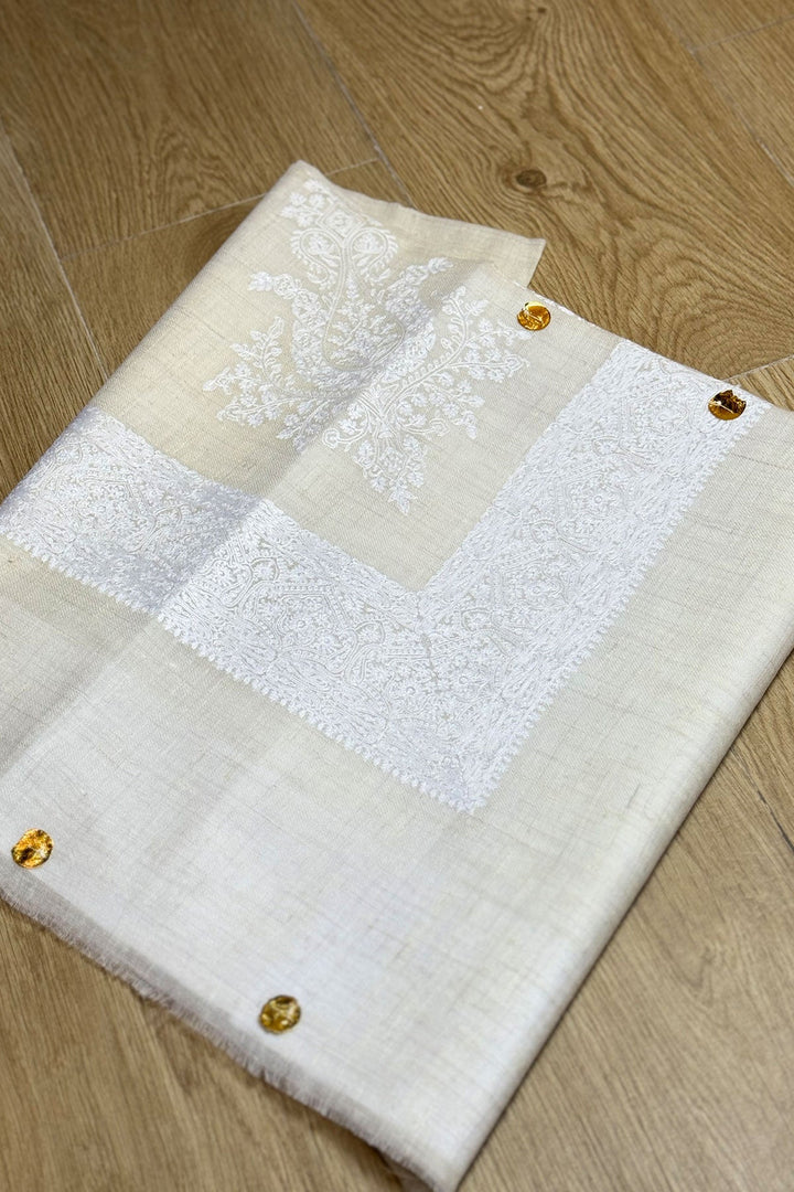 HOOK EMBROIDERED PASHMINA SHAWL