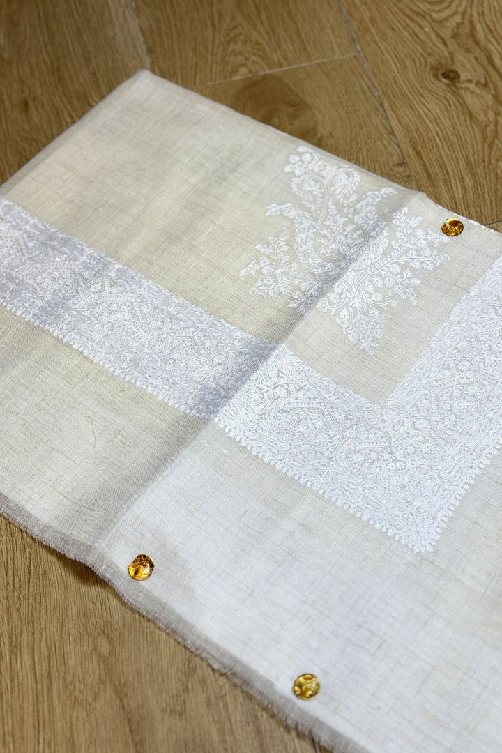 HOOK EMBROIDERED PASHMINA SHAWL