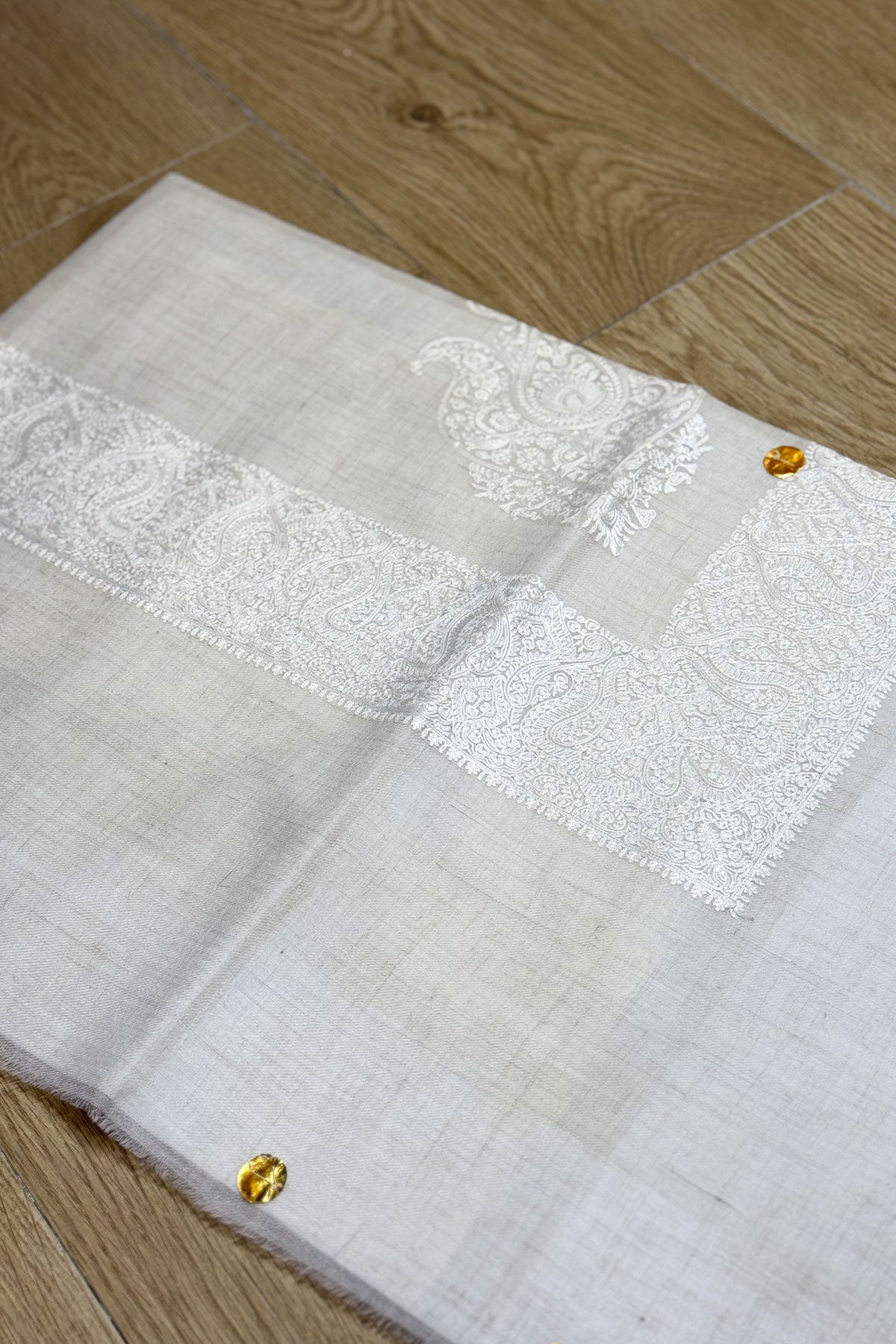 HOOK EMBROIDERED PASHMINA SHAWL