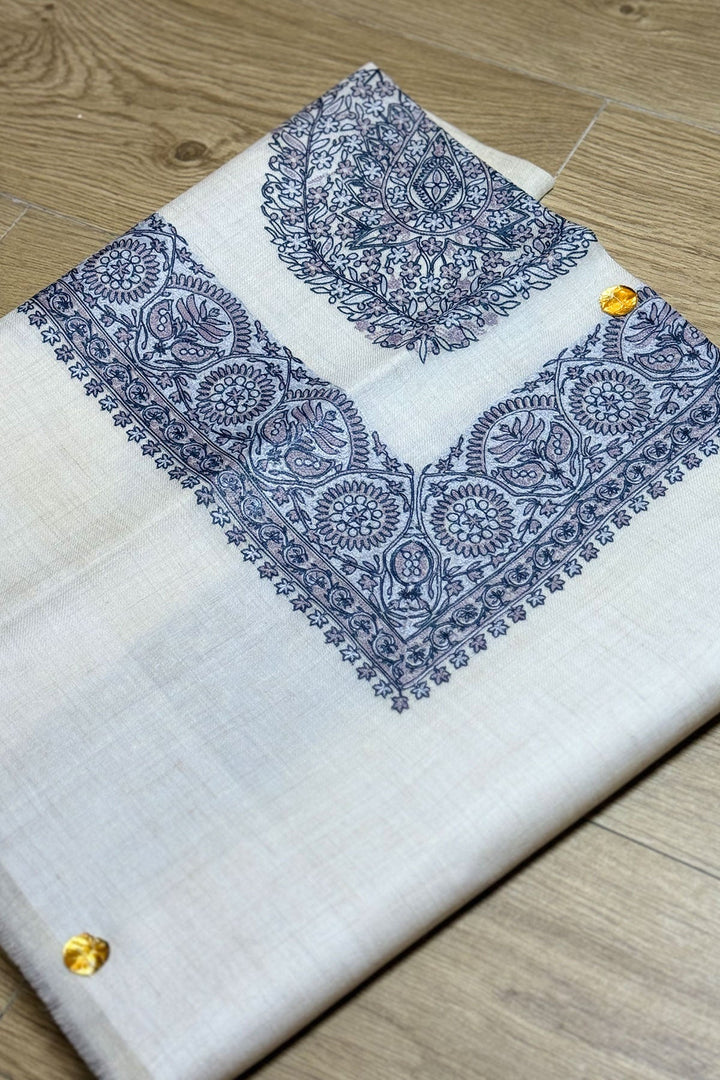 HOOK EMBROIDERED PASHMINA SHAWL