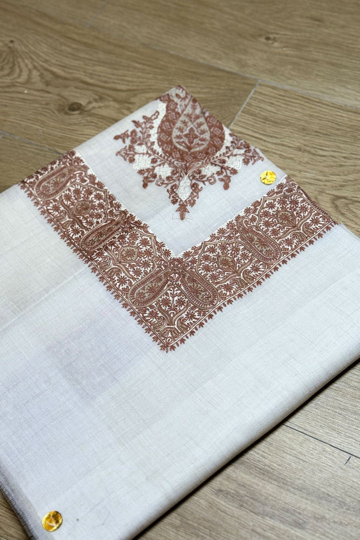 HOOK EMBROIDERED PASHMINA SHAWL