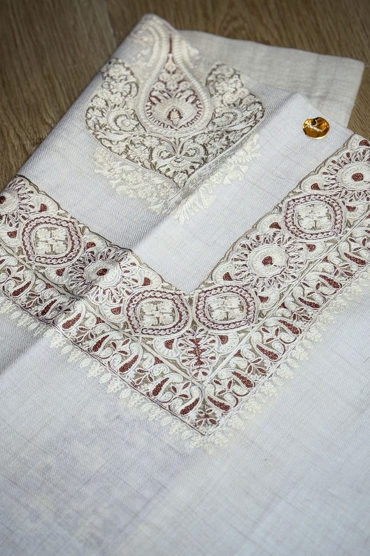 HOOK EMBROIDERED PASHMINA SHAWL