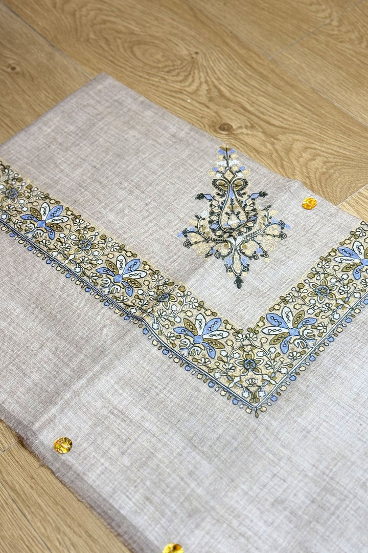 HOOK EMBROIDERED PASHMINA SHAWL