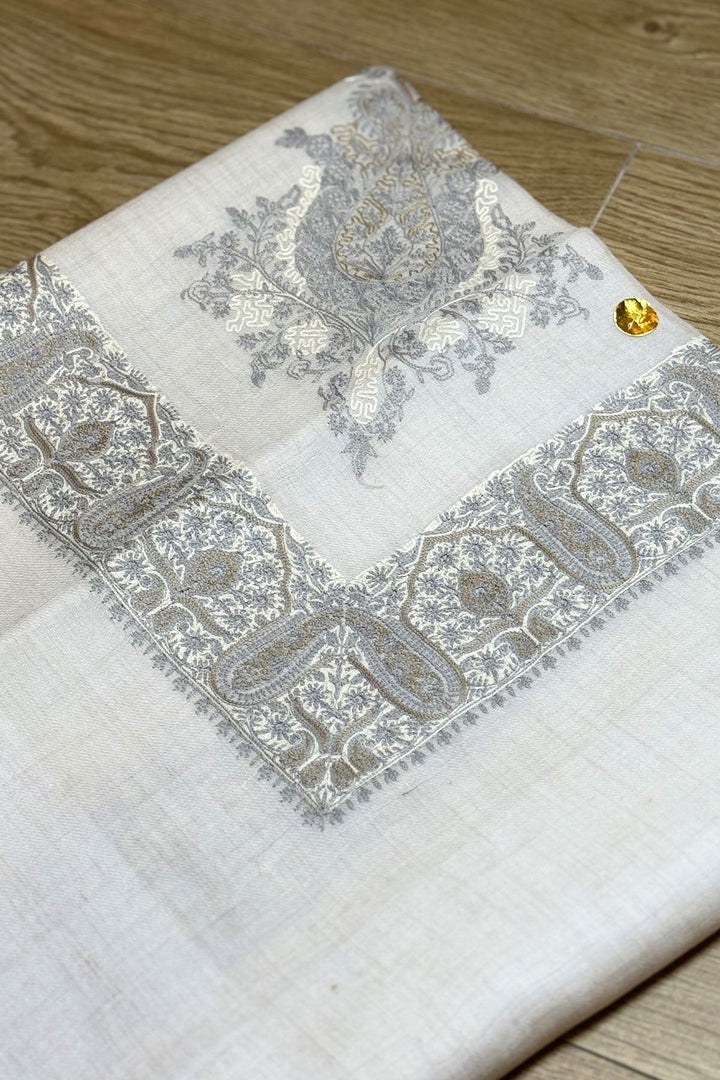 HOOK EMBROIDERED PASHMINA SHAWL