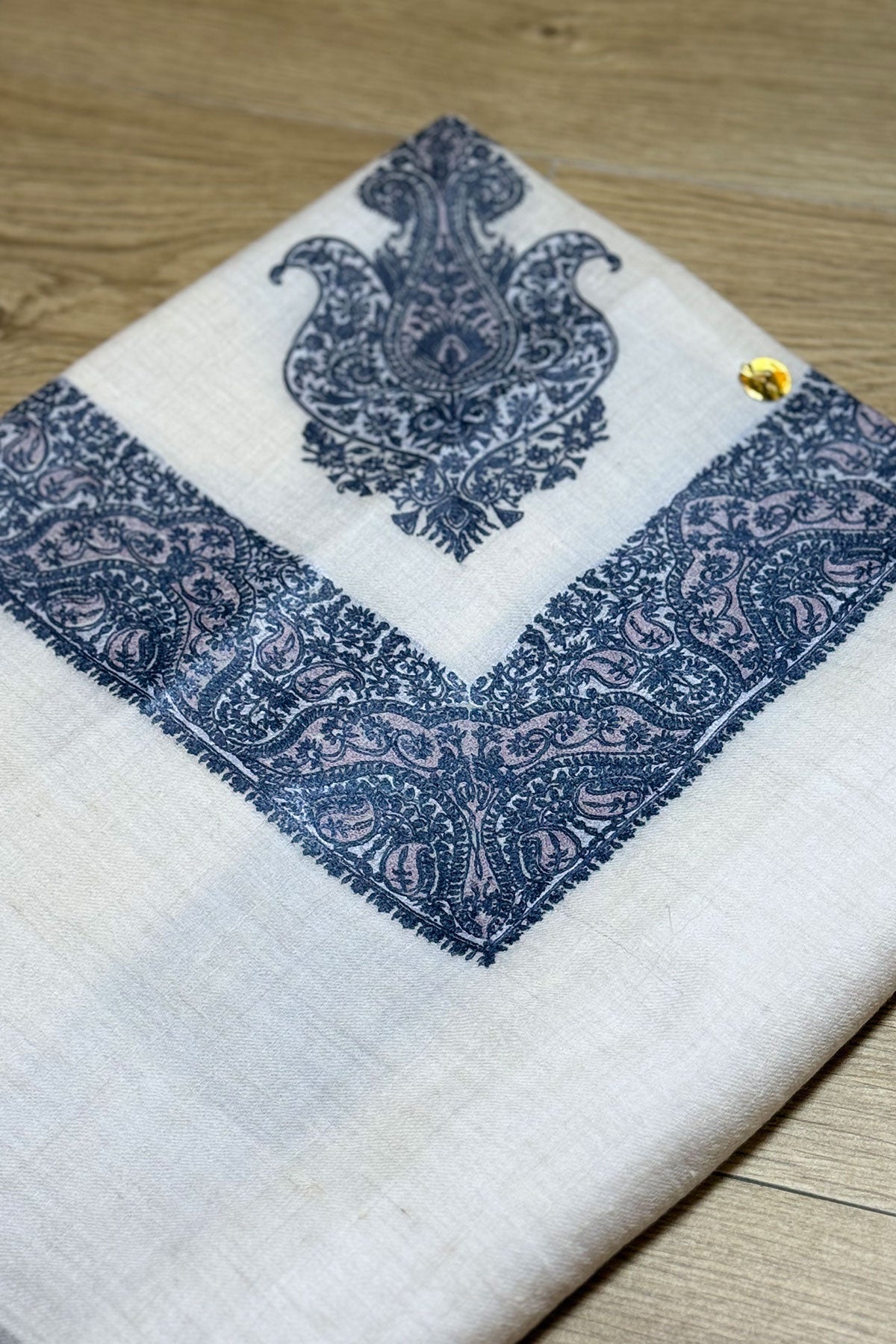 HOOK EMBROIDERED PASHMINA SHAWL