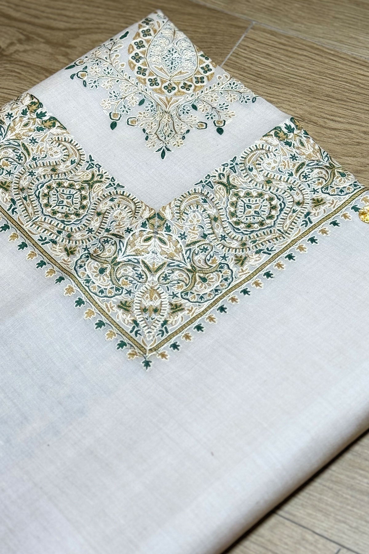 HOOK EMBROIDERED PASHMINA SHAWL