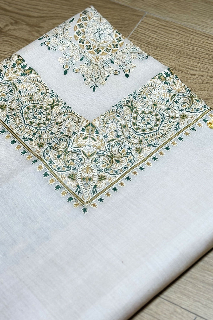HOOK EMBROIDERED PASHMINA SHAWL