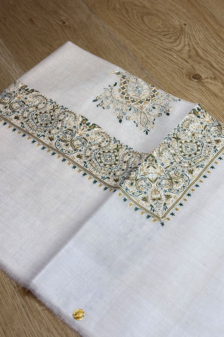 HOOK EMBROIDERED PASHMINA SHAWL