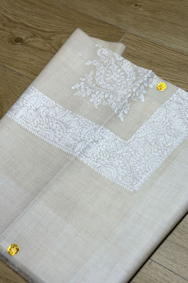 HOOK EMBROIDERED PASHMINA SHAWL