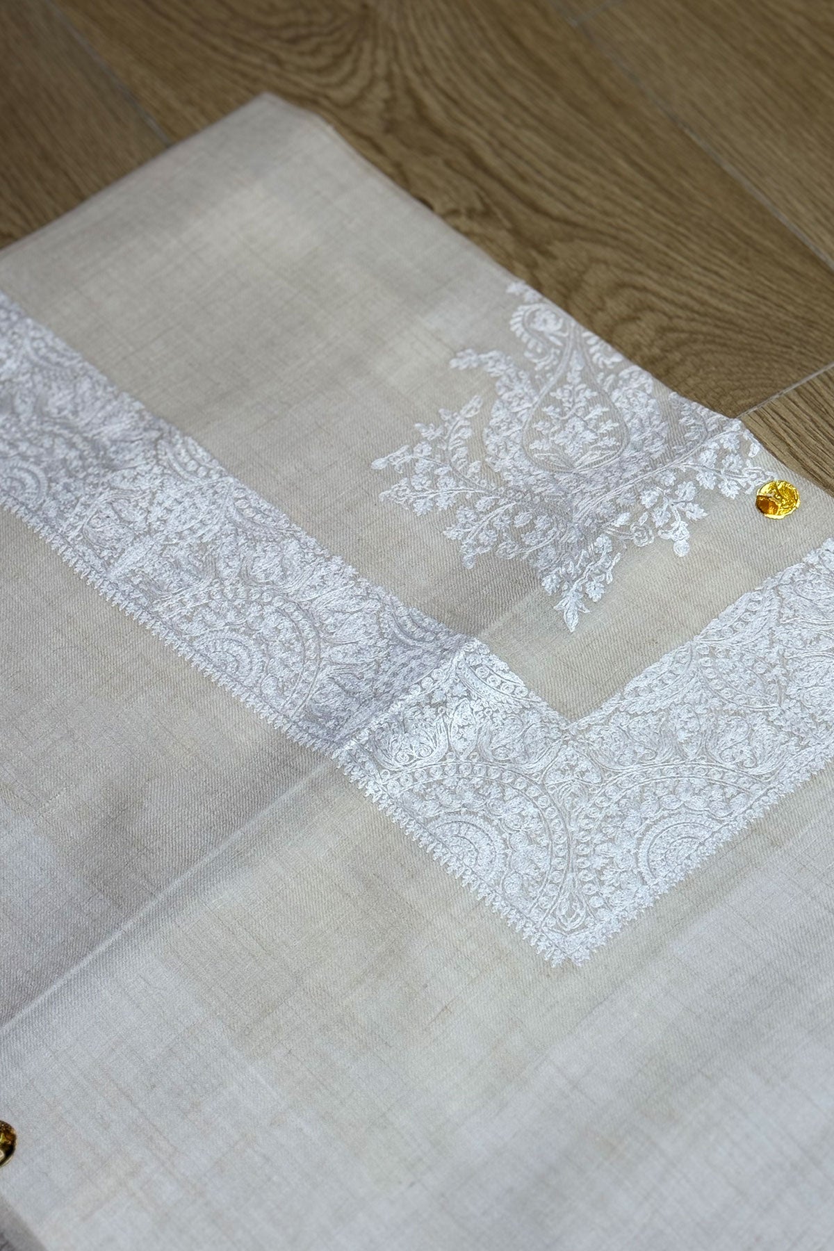 HOOK EMBROIDERED PASHMINA SHAWL