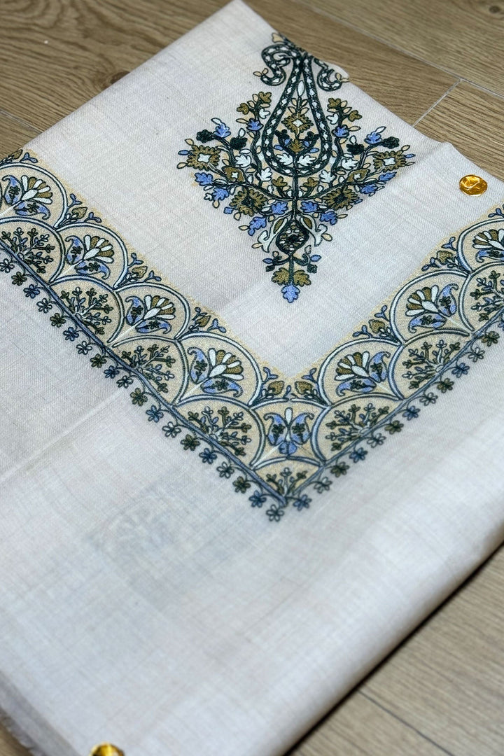 HOOK EMBROIDERED PASHMINA SHAWL