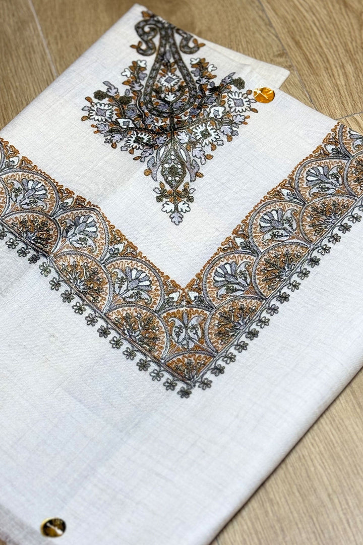 HOOK EMBROIDERED PASHMINA SHAWL