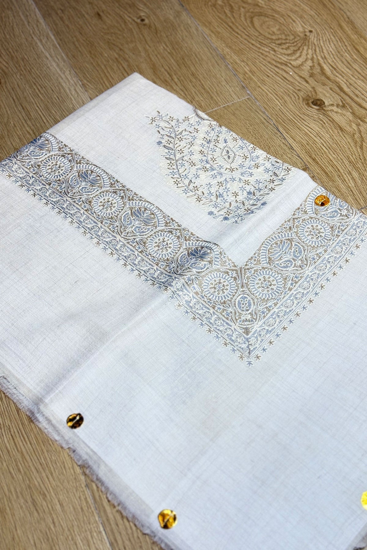 HOOK EMBROIDERED PASHMINA SHAWL