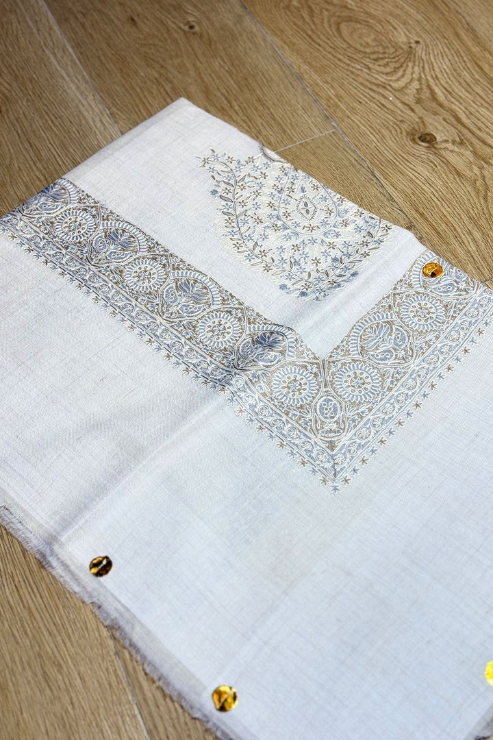 HOOK EMBROIDERED PASHMINA SHAWL
