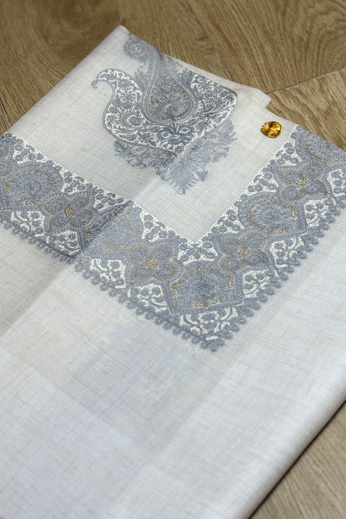 HOOK EMBROIDERED PASHMINA SHAWL