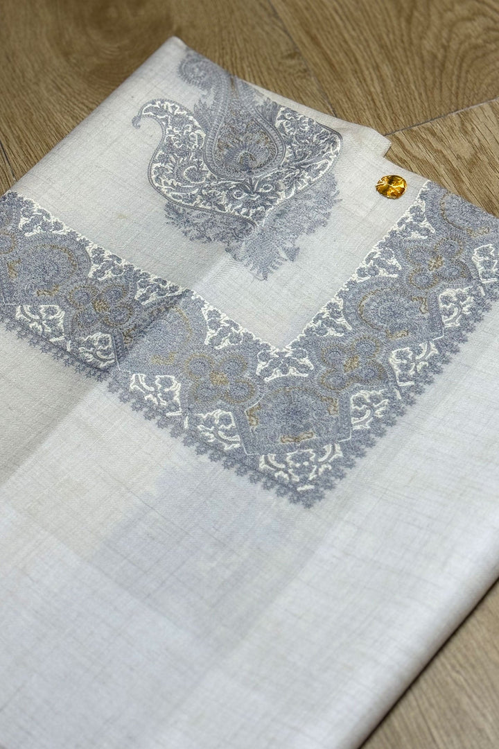 HOOK EMBROIDERED PASHMINA SHAWL