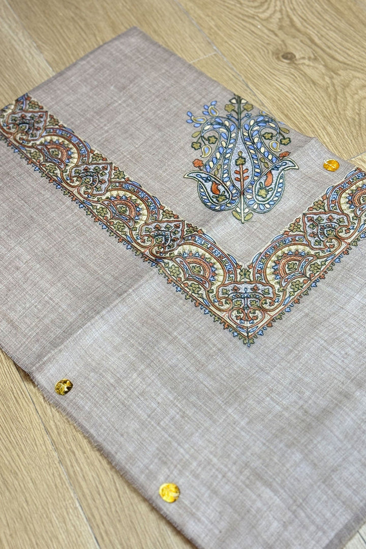 HOOK EMBROIDERED PASHMINA SHAWL