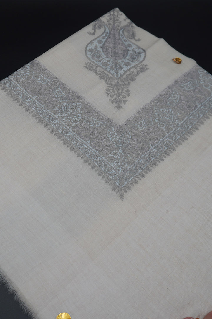 HOOK EMBROIDERED PASHMINA SHAWL