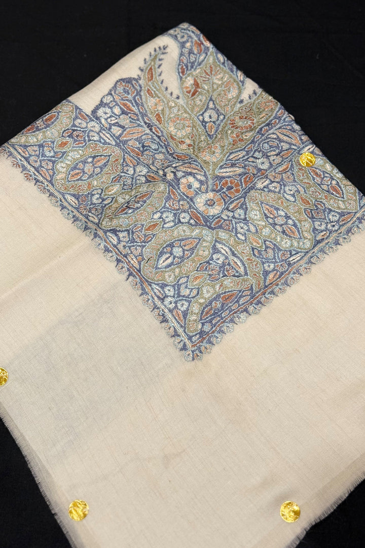 HAND EMBROIDERED PASHMINA SHAWL