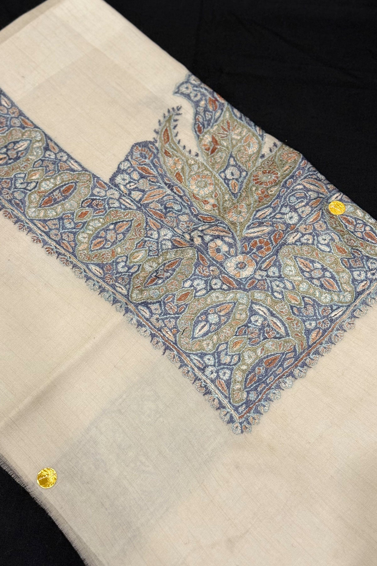 HAND EMBROIDERED PASHMINA SHAWL