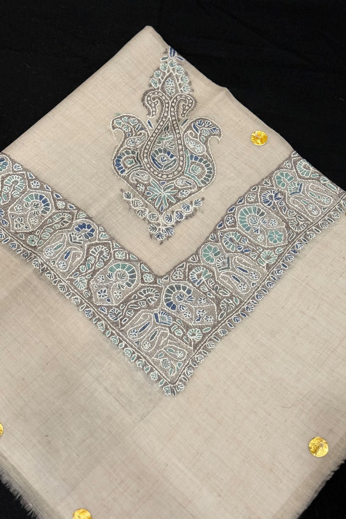 HAND EMBROIDERED PASHMINA SHAWL