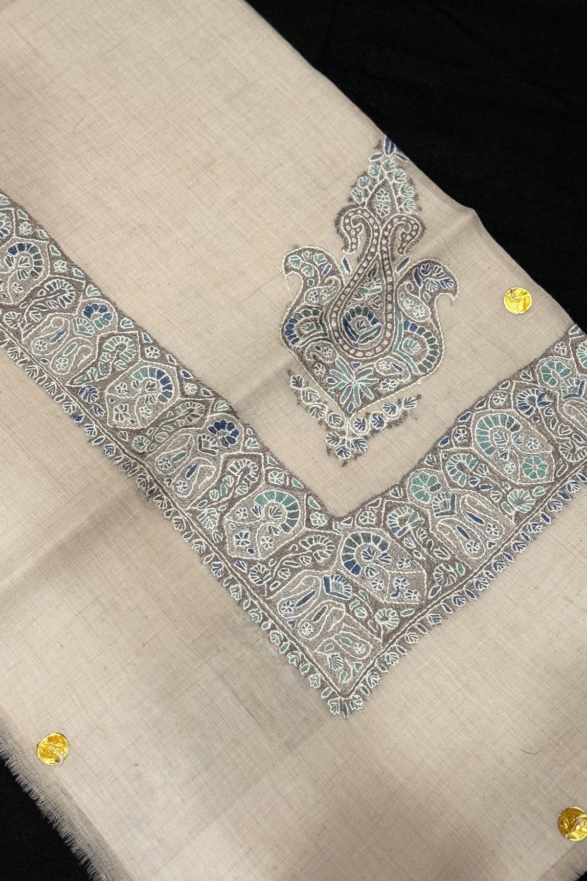 HAND EMBROIDERED PASHMINA SHAWL