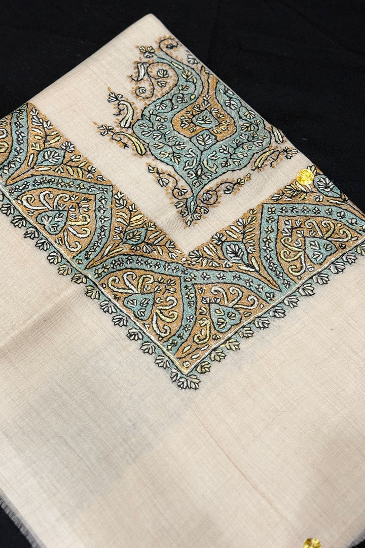 HAND EMBROIDERED PASHMINA SHAWL
