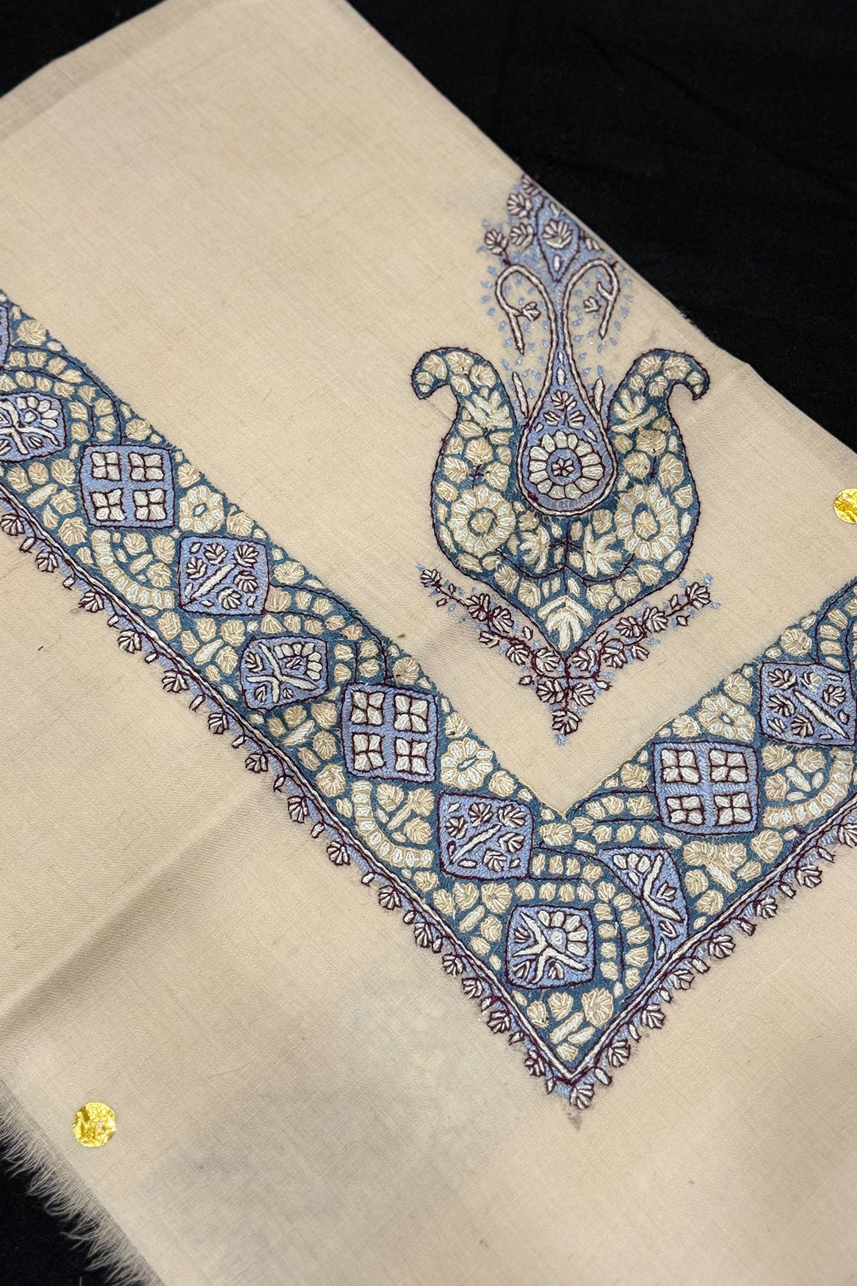 HAND EMBROIDERED PASHMINA SHAWL