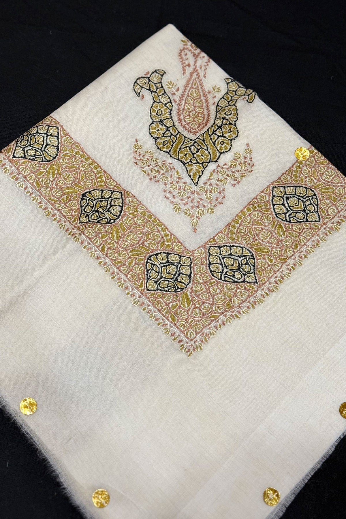 HAND EMBROIDERED PASHMINA SHAWL