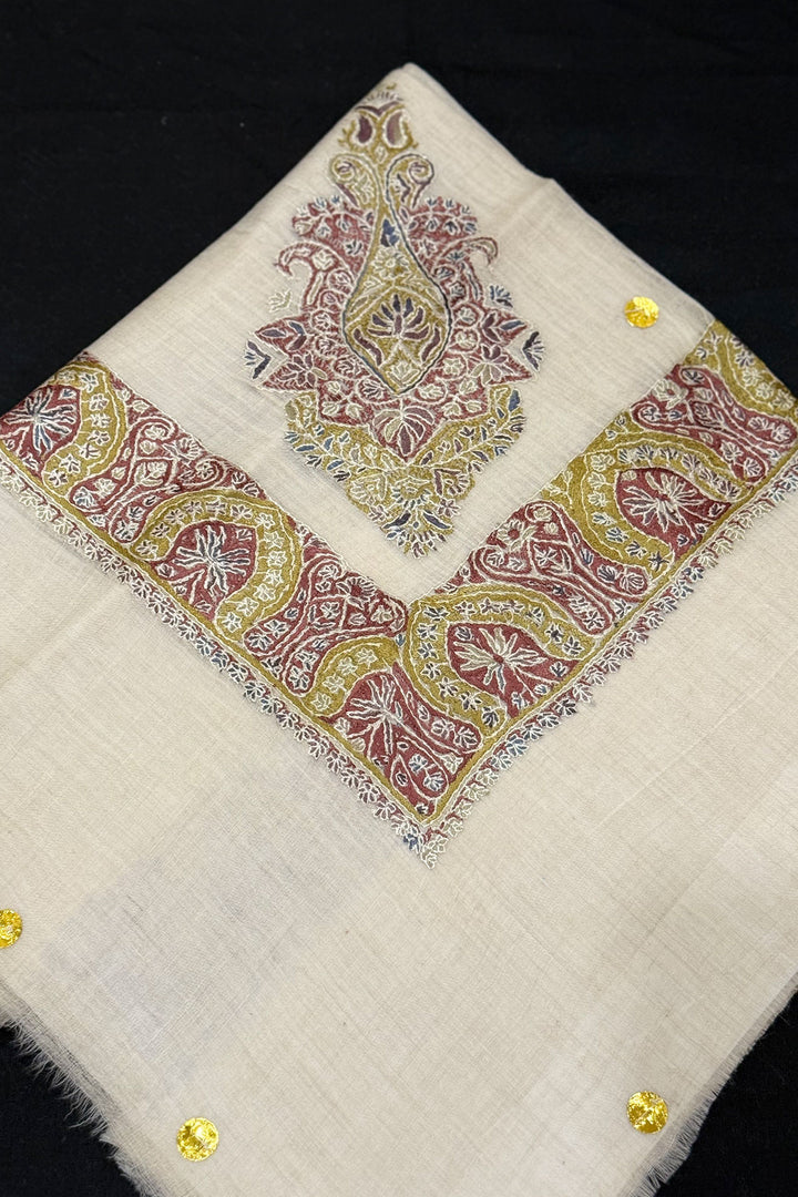 HAND EMBROIDERED PASHMINA SHAWL