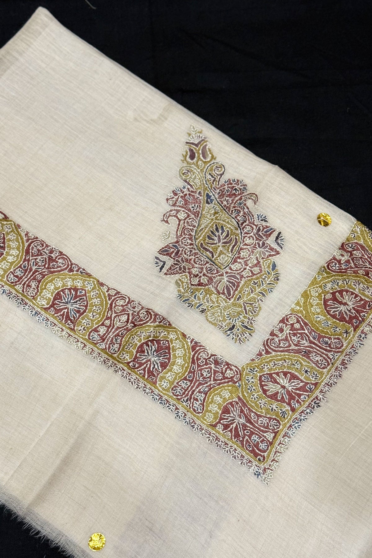 HAND EMBROIDERED PASHMINA SHAWL