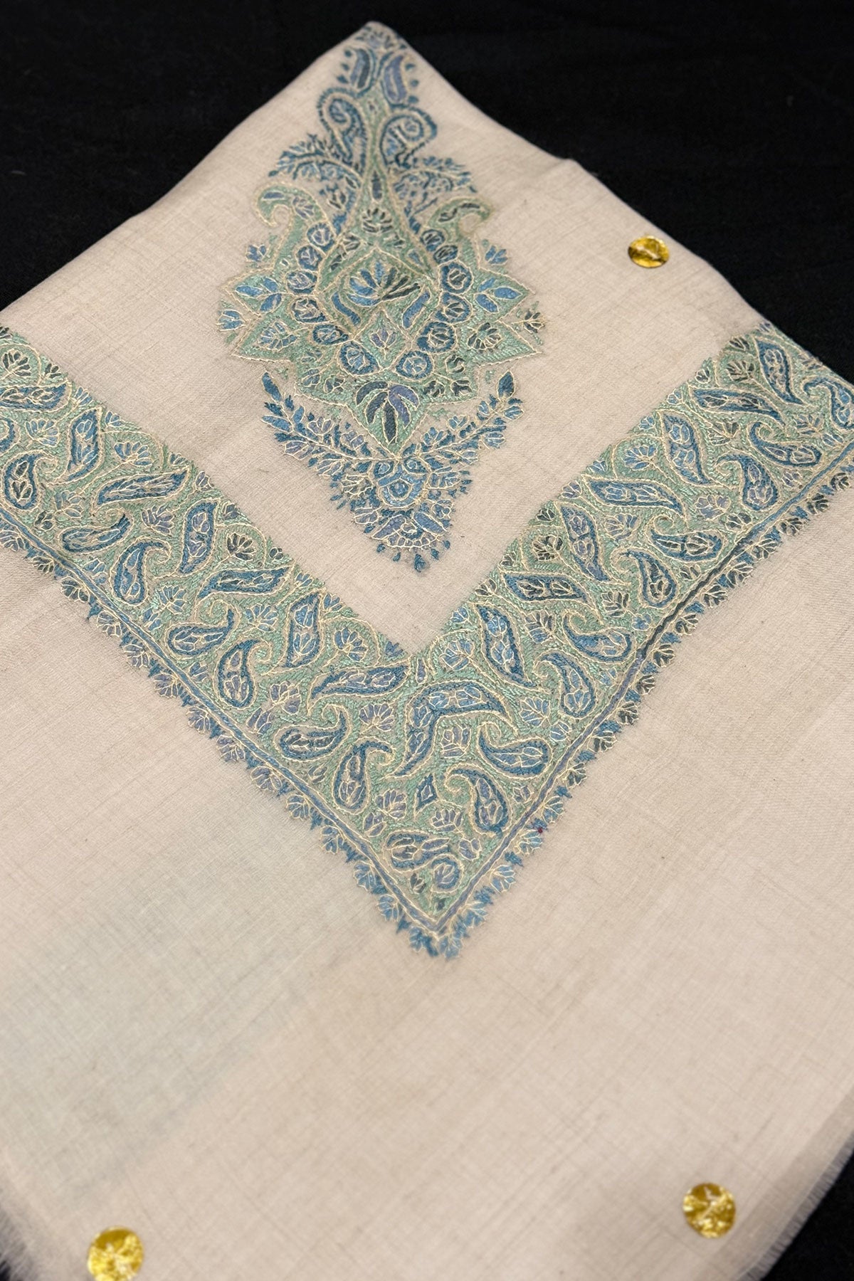 HAND EMBROIDERED PASHMINA SHAWL
