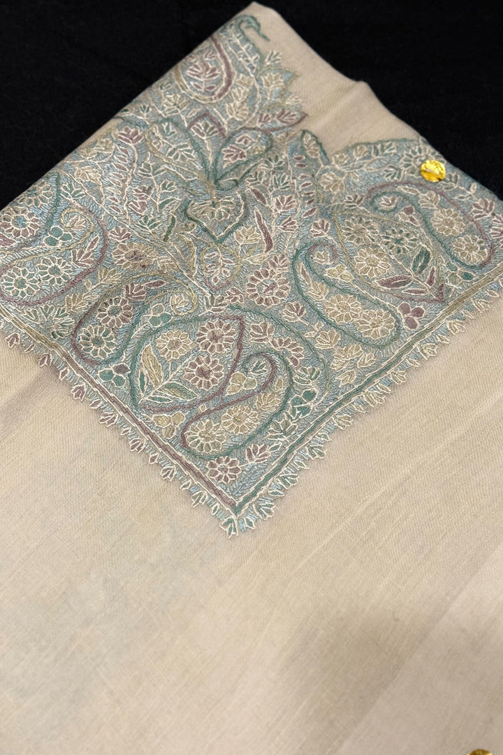 HAND EMBROIDERED PASHMINA SHAWL