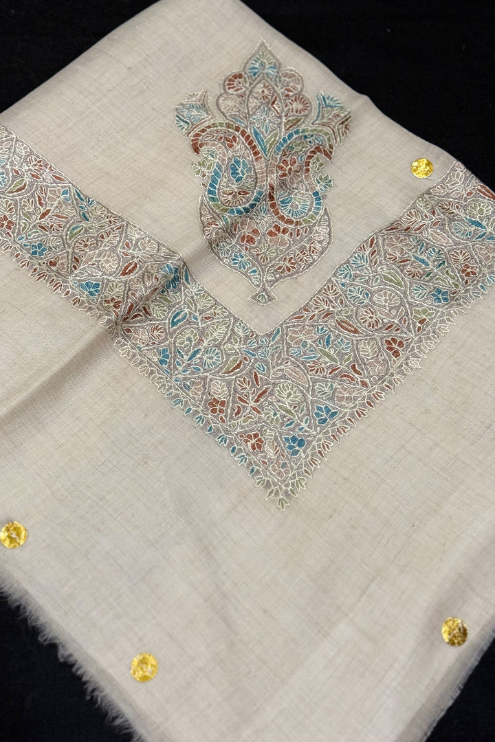 HAND EMBROIDERED PASHMINA SHAWL