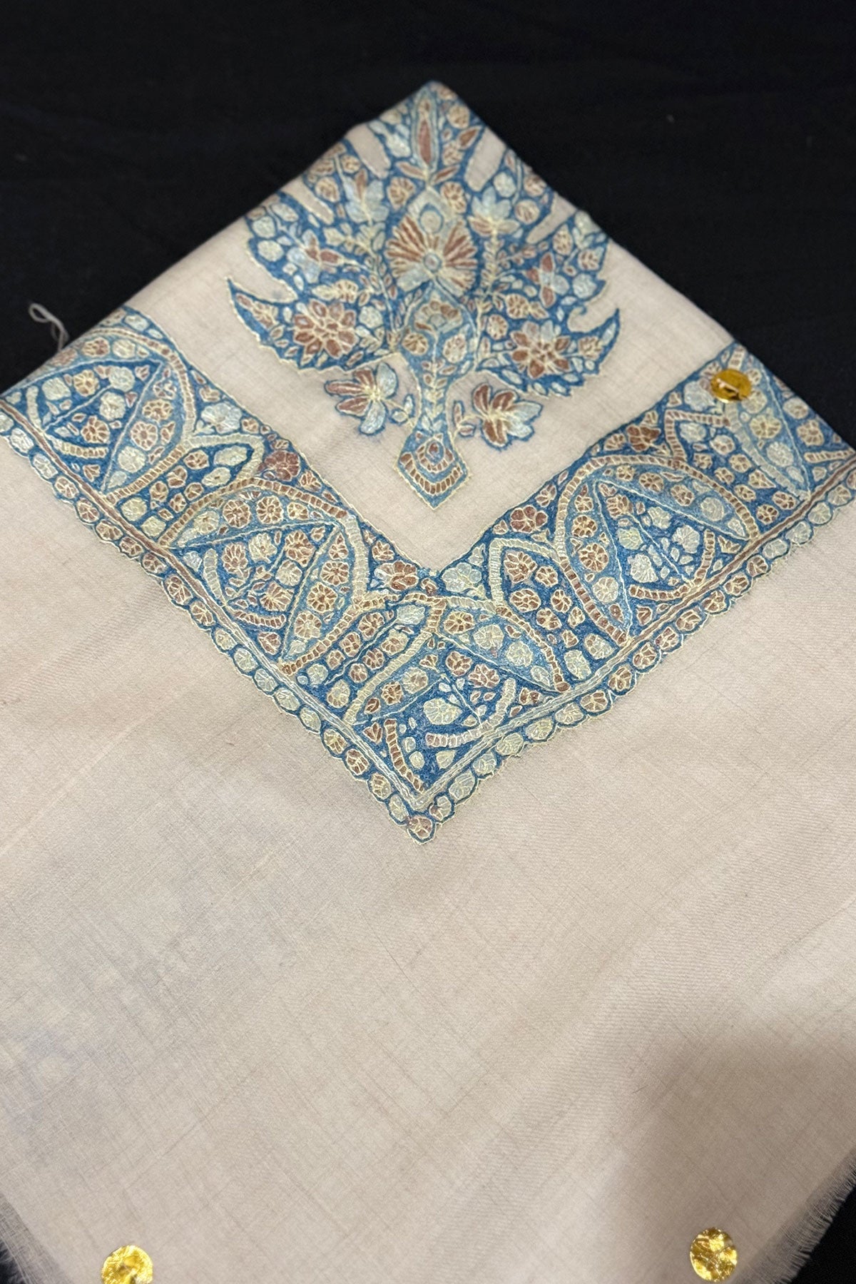 HAND EMBROIDERED PASHMINA SHAWL
