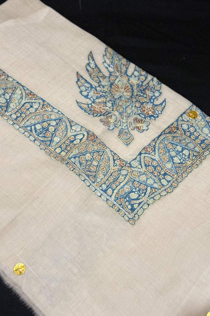 HAND EMBROIDERED PASHMINA SHAWL