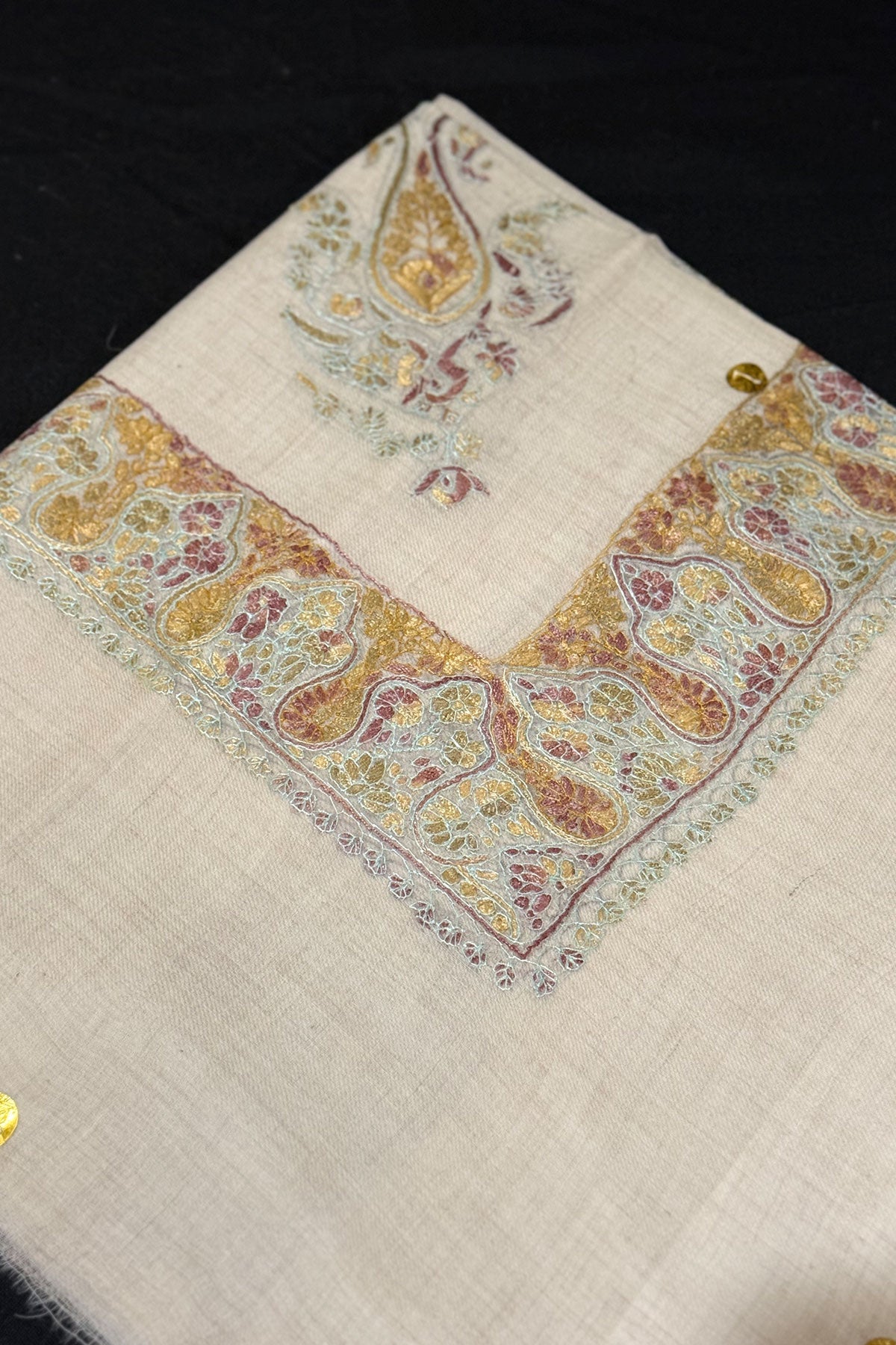 HAND EMBROIDERED PASHMINA SHAWL