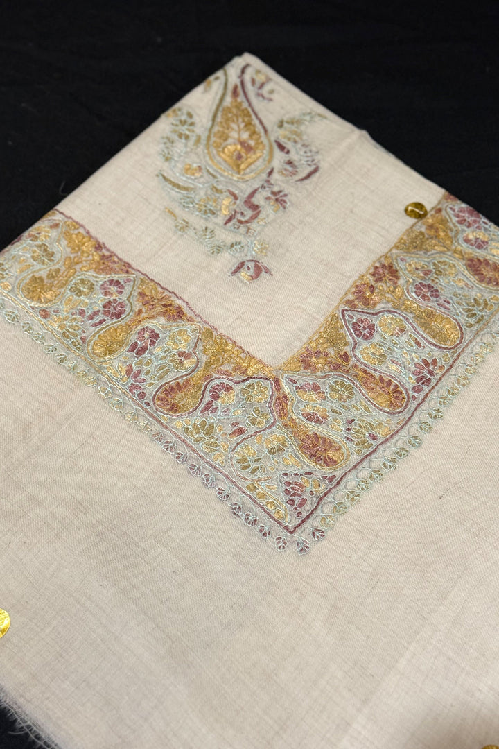 HAND EMBROIDERED PASHMINA SHAWL