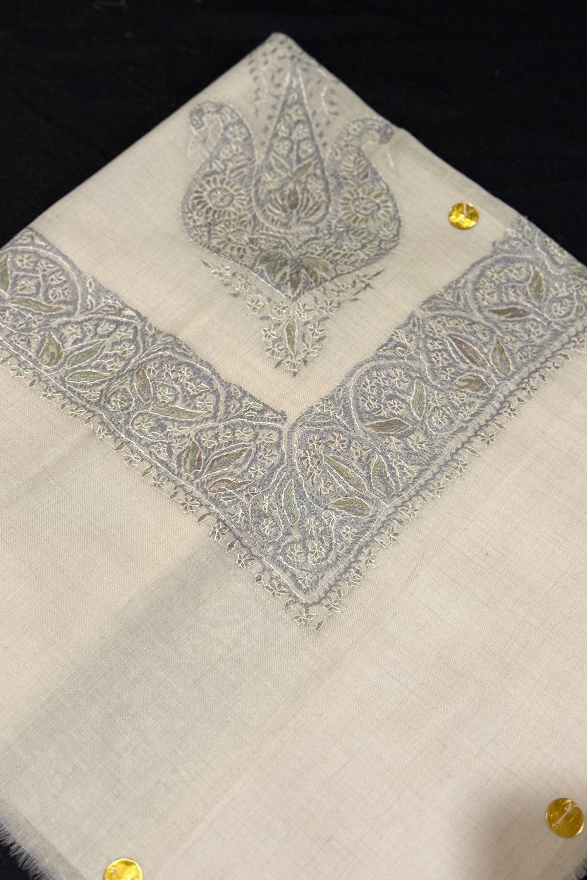 HAND EMBROIDERED PASHMINA SHAWL