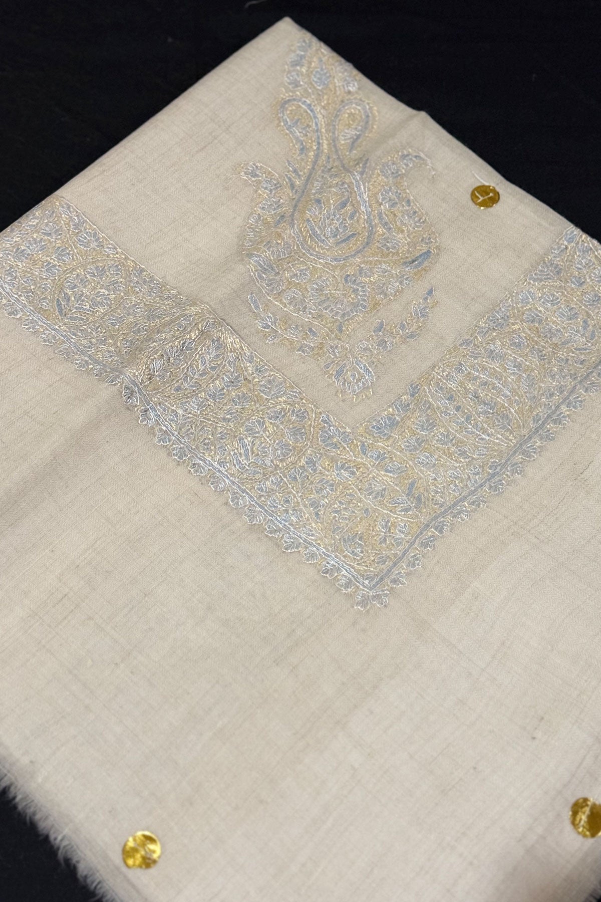 HAND EMBROIDERED PASHMINA SHAWL