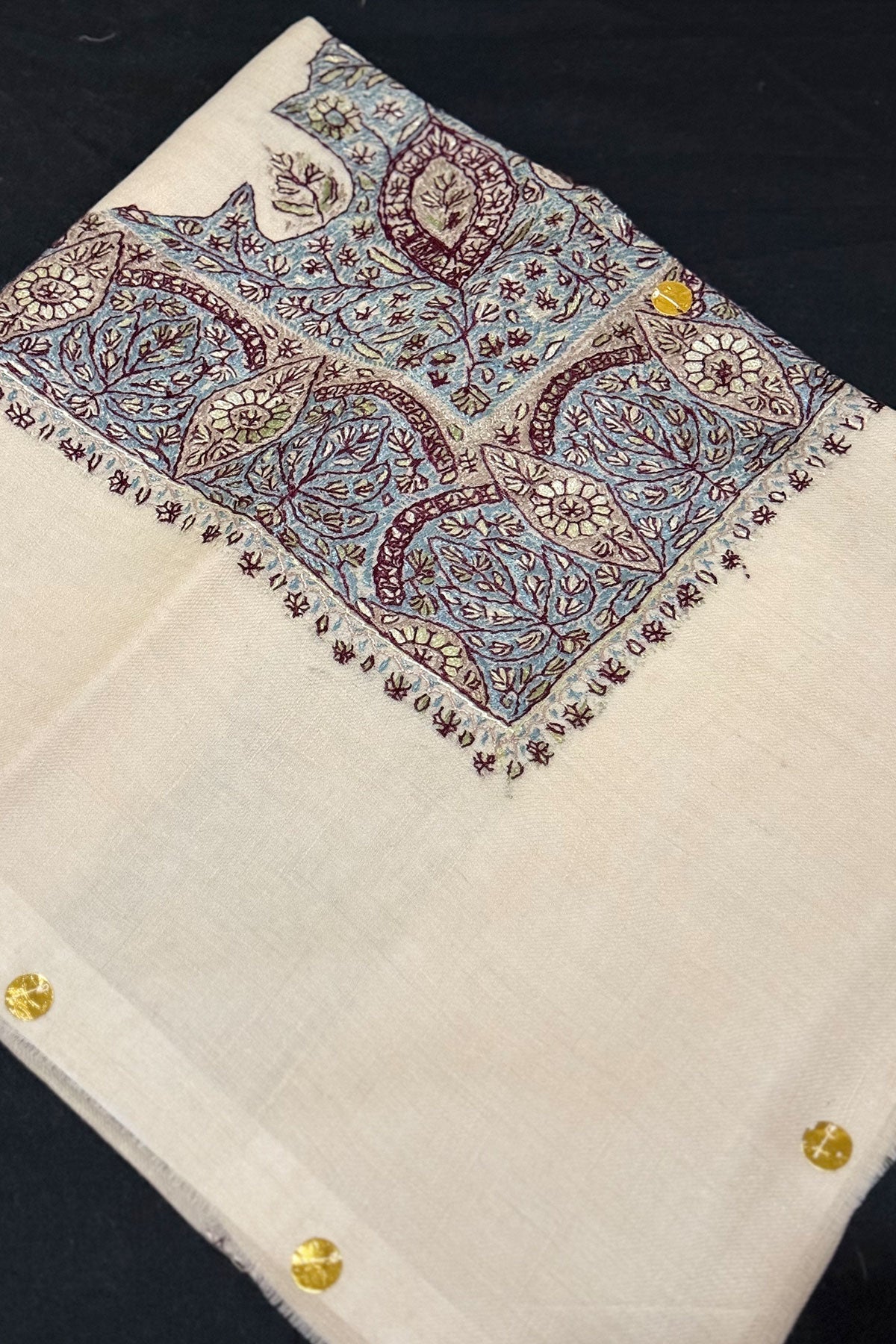 HAND EMBROIDERED PASHMINA SHAWL