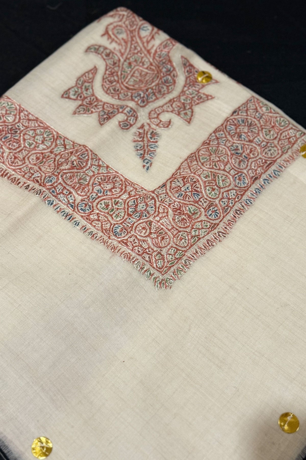 HAND EMBROIDERED PASHMINA SHAWL