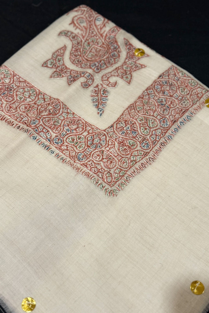 HAND EMBROIDERED PASHMINA SHAWL