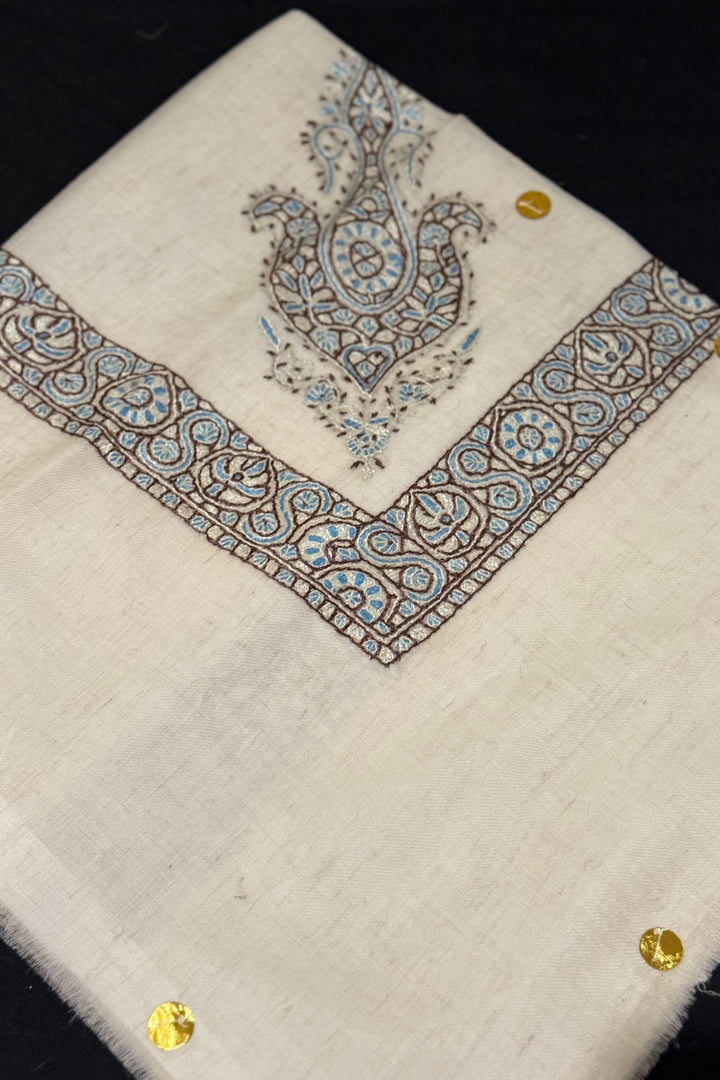 HAND EMBROIDERED PASHMINA SHAWL