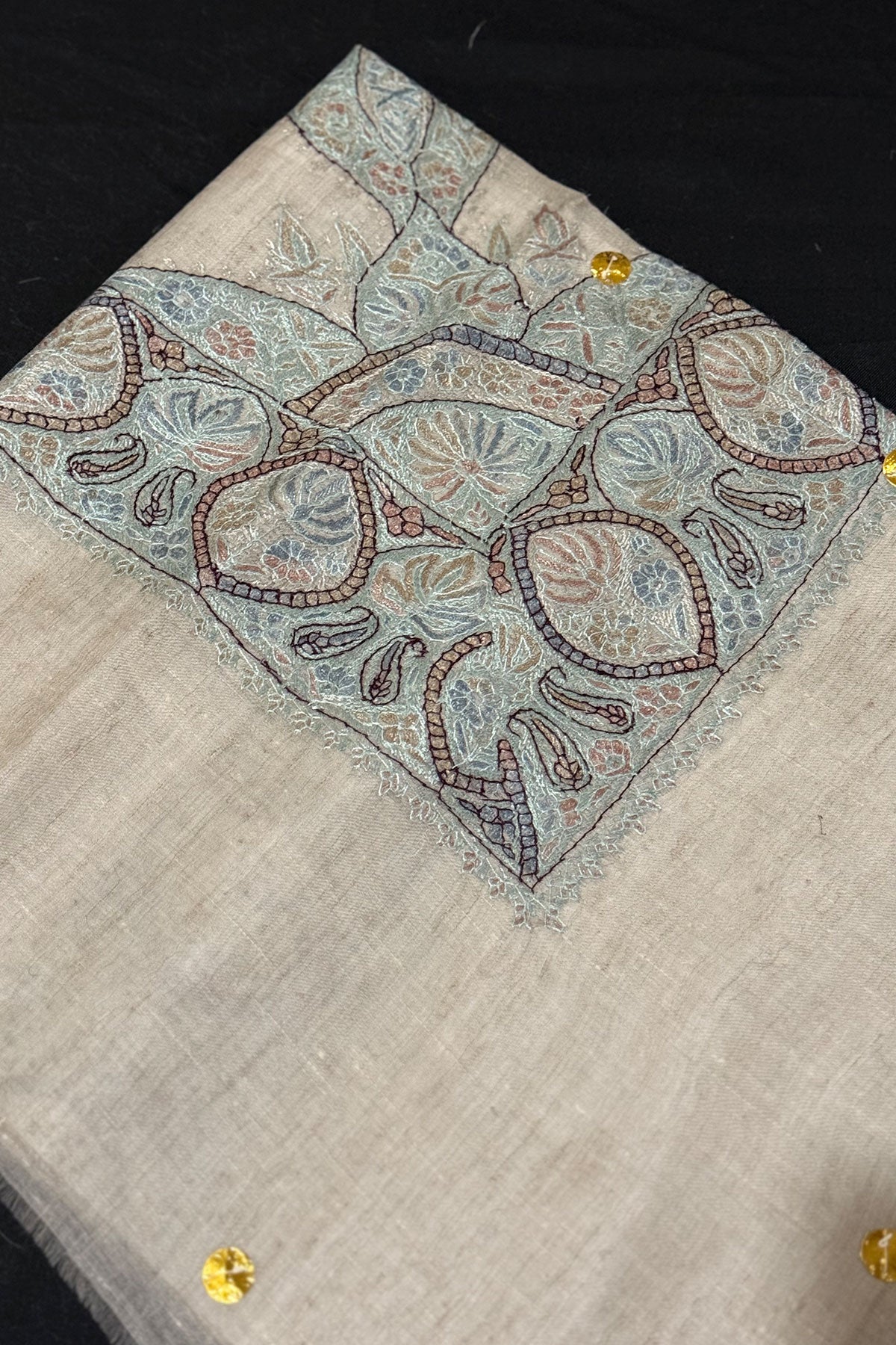HAND EMBROIDERED PASHMINA SHAWL