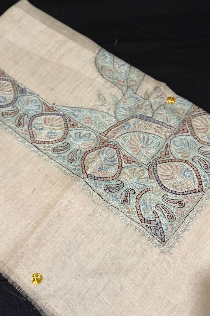 HAND EMBROIDERED PASHMINA SHAWL