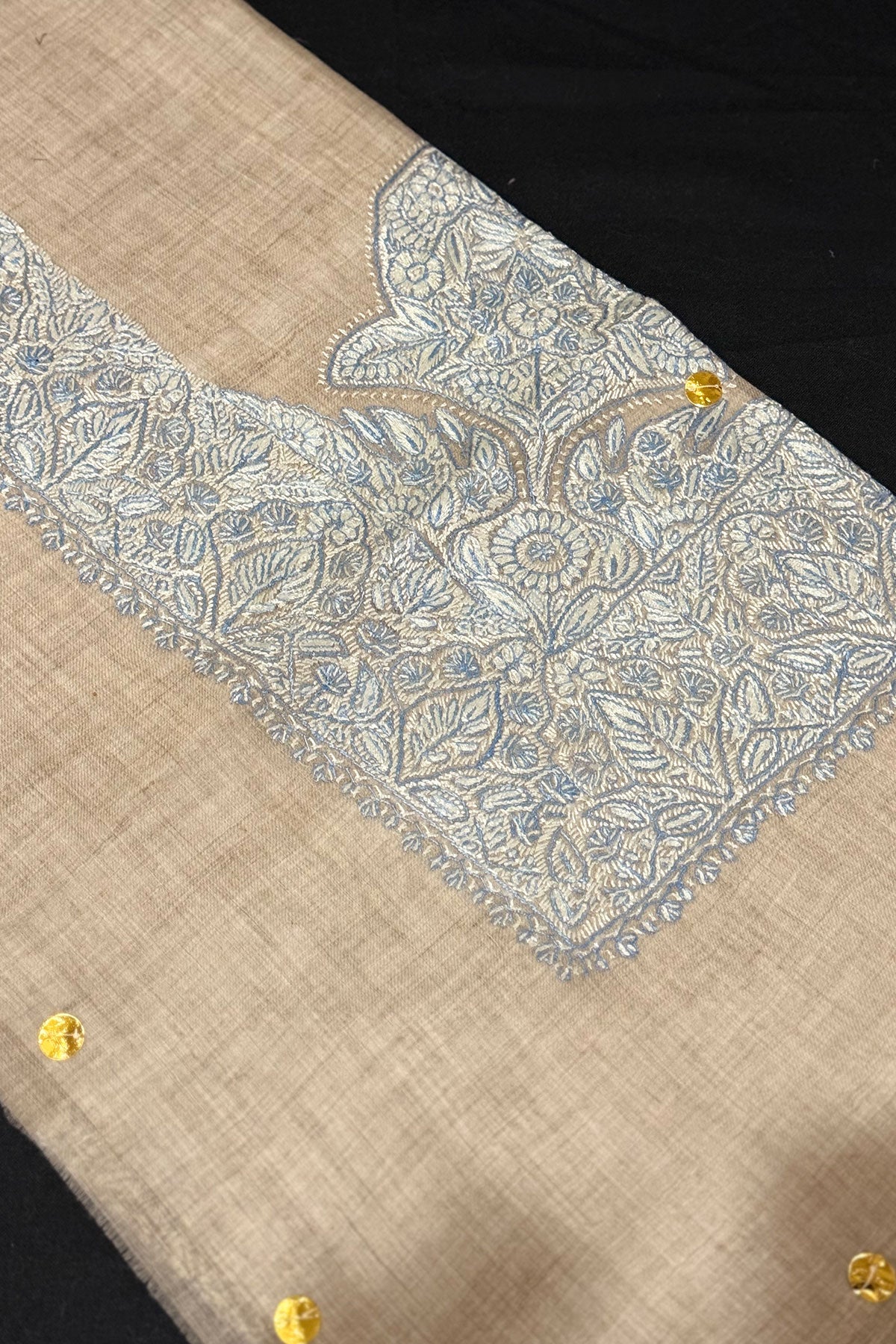 HAND EMBROIDERED PASHMINA SHAWL