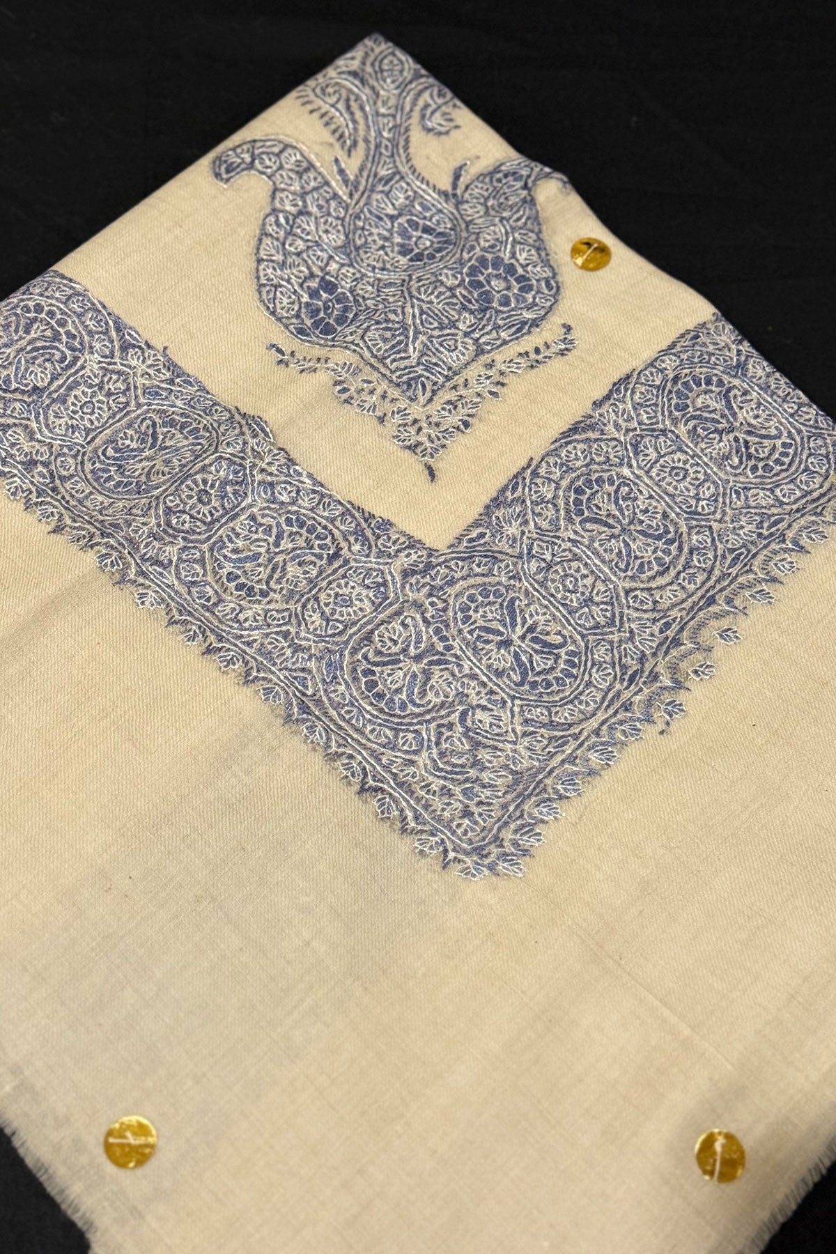 HAND EMBROIDERED PASHMINA SHAWL